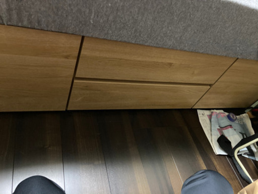 シングルベッド収納付き
