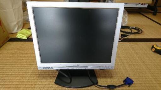 SHARP 液晶カラーモニター