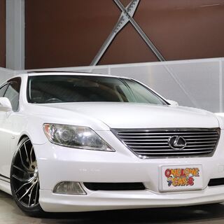 【車検２年付】レクサス LS460 バージョンS 社外20inア...