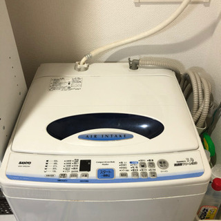 サンヨー　洗濯機　7キロ　受け渡し予定者決定の画像