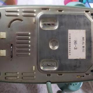 昭和レトロ　緑電話の画像