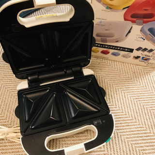 新品！マルチホットサンドイッチメーカーの画像