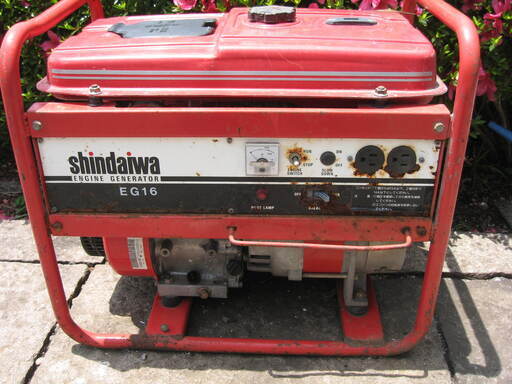 新ダイワ発電機ＥＧ16　引き取りのみ