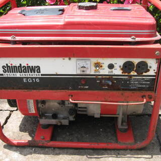 shindaiwa 新ダイワ 発電機 EG16S-1 100V 60Hz 1.4Kva 実働品 直接引取OK 中古品 item details |  JDirectItems Auction | One Map by FROM JAPAN
