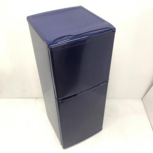 中古 希少 137L ブルー 2ドア冷蔵庫 アクア AQR-141C-A 2013年製 ブルー 6ヶ月保証付き
