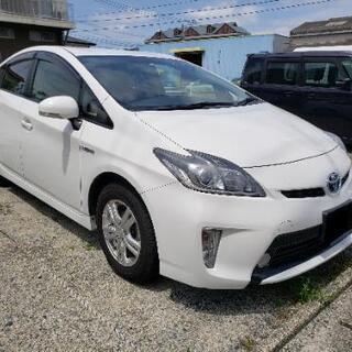 プリウス　S　車検２年付き★平成２５年式★後期★127000ｋｍ★修復歴なし★バックカメラ★TV★美車★格安にて！

の画像