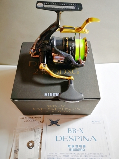 【商談確定】?6月中は1,000円引き?【超美品】シマノ　BB-X　デスピナ2500DXG