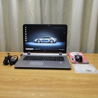 ご購入頂きました。新品同様・美品 高性能 17.3インチ HP ...