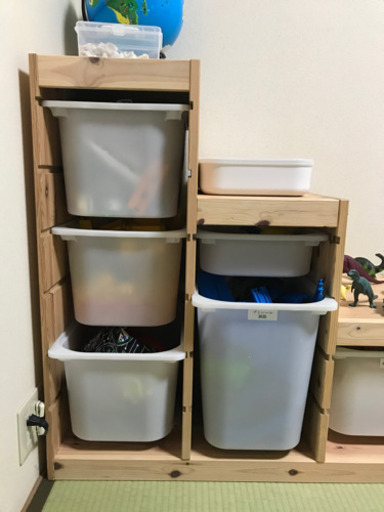 IKEA トロファスト　おもちゃ収納　収納ケース