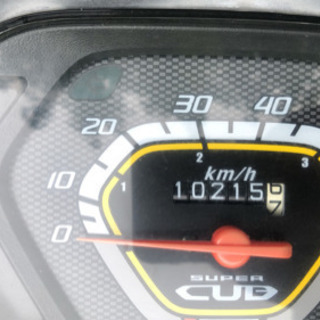 お買い上げ頂きました。ありがとうございます走行少ない1万キロスーパーカブ50プロ　インジェクション　aa04の画像