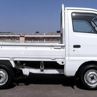■ 車検２年つき ■ 実走行 ５１８００ km ■ スズキ　キャリー　トラック　■希少パワステ　 エアコン付 ■ ４MTの画像
