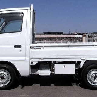 ■ 車検２年つき ■ 実走行 ５１８００ km ■ スズキ　キャリー　トラック　■希少パワステ　 エアコン付 ■ ４MTの画像