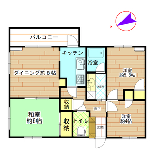 【ビューパレー高崎歌川 部屋番号：212 】高崎駅徒歩圏内分譲マンションです！都市ガスなのでガス代が抑えられます。人気のシステムキッチン！高崎市中心街近くで利便性も良いです。 - 高崎市