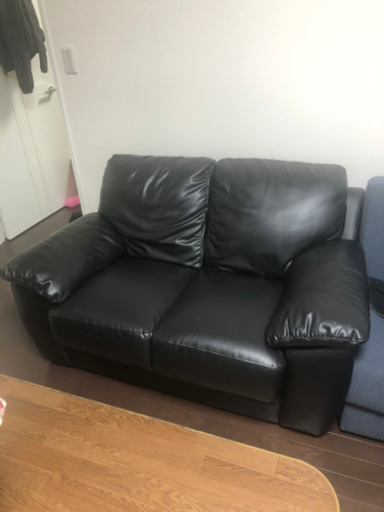 ニトリ　ソファー　美品　合皮