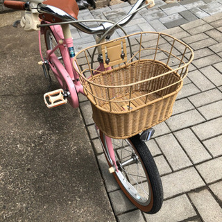 子ども 女子用 16インチ自転車【お渡し住み】の画像