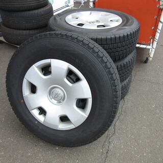 ハイエース用 ウィンターマックス 195/80R15 15年製 鉄ホイール付き