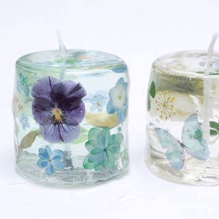 お花が透ける＊花露キャンドルワークショップ