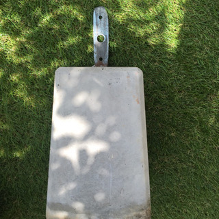 (引渡者確定してます)ウッドデッキ　プレート付束石　羽子板付束石　12個セットの画像