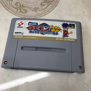 がんばれゴエモンきらきら道中（スーパーファミコンソフト）の画像