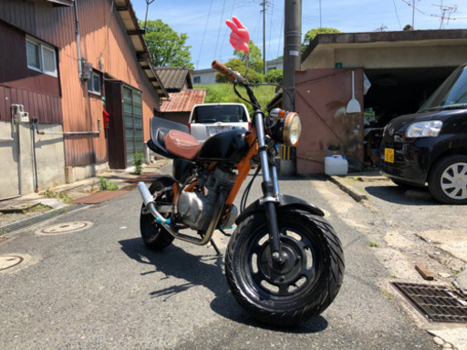 実働エイプ50 ミニモトフレーム　