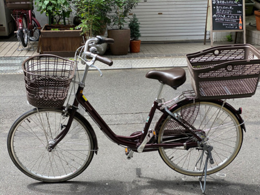 「超軽量」ブリヂストン アルミーユ 24型 自転車