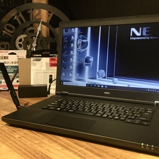 店頭にて売約済み。ご覧頂きありがとうございました。【一宮で!! Windows10搭載機！作業快適！Versa Pro 人気のNEC 2017年発売 省電力モデル モバイルPC　Intel 第6世代core i3-6100U 15.6インチ】一宮市のパソコンさぽーとMr.Carnival（ミスカニ）です！PC修理・販売、iPhone&iPad修理店【クレカ&PayPay&メルペイ使えます！】受け渡しは店舗にて(^^)/【ノートパソコン DDR４規格４GB/新品SSD240GB】