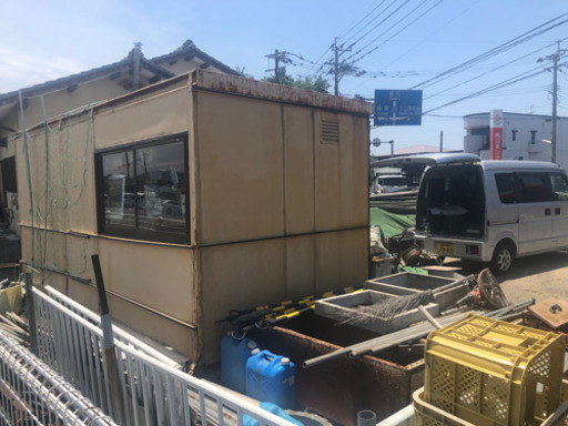 コロナでプレハブが売れています！値引きしました！再々値引き10万で買って下さい