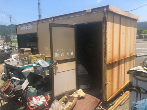 コロナでプレハブが売れています！値引きしました！再々値引き10万で買って下さい