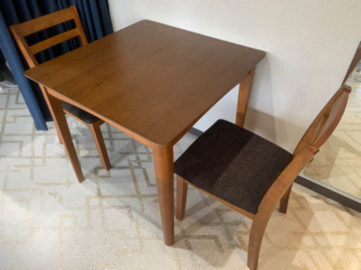 早い方優先新品未使用品！ニトリのダイニングセット