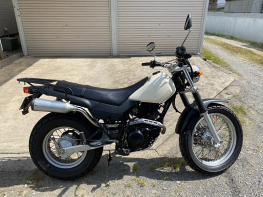 YAMAHA ヤマハ TW225 DG09J ホワイト 機関良好 自賠責残1年以上