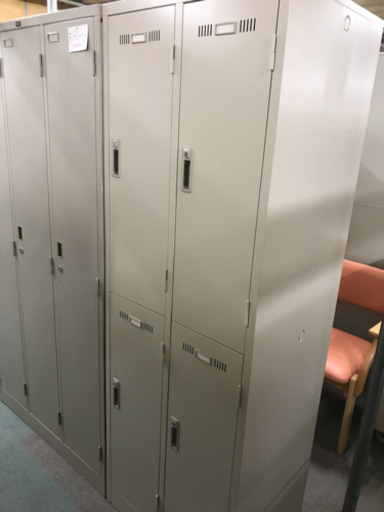生興 4人用ロッカー 幅60.8cm カギ有 中古