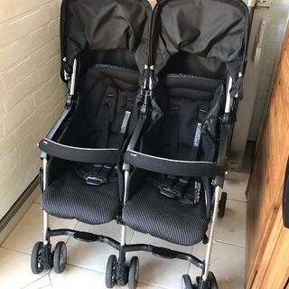 2人乗りベビーカー】コンビ ベビーカー ツインスピン