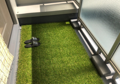 受付中【新品未使用】人工芝 1×10m ロールタイプ