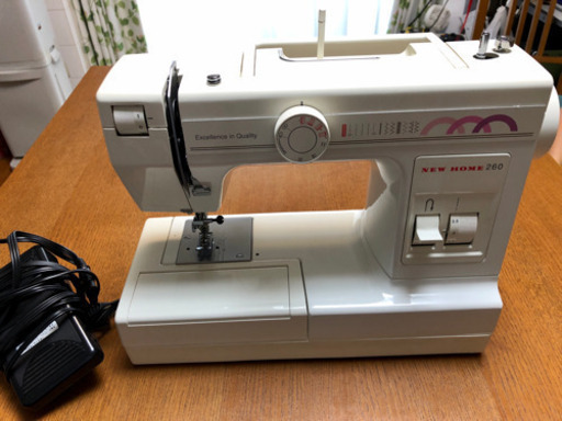 ジャノメミシン　NEW HOME260