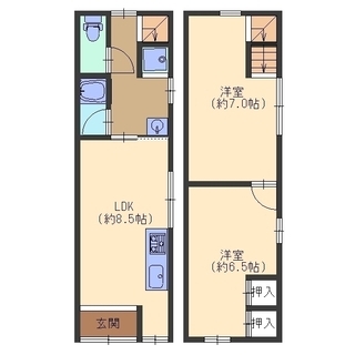 大阪市生野区田島　中古テラスハウス - 大阪市