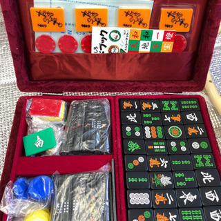 麻雀牌セットの画像