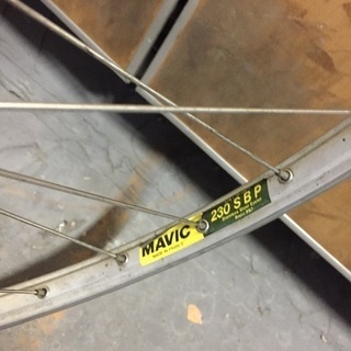 MTB用　MAVIC　マビックホイール　26インチ　7速カセット付の画像