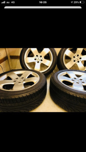 ベンツ純正 ホイールタイヤ４本