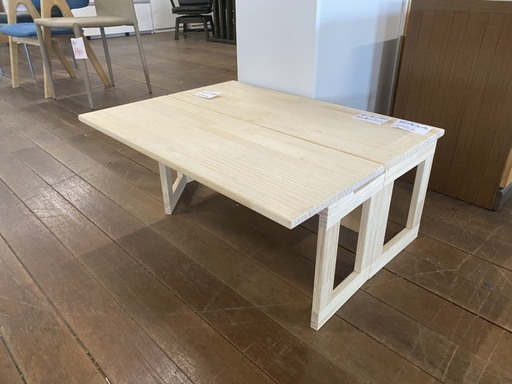 試作で作った文机です。木工DIYがお得意ならオイル塗装して頂ければバッチリです！