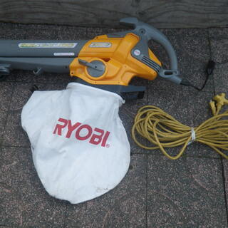美品 2016年製 RYOBI リョービ 電動 ブロワバキューム...