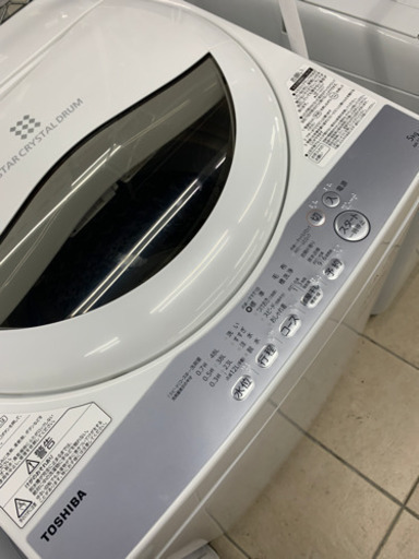 東芝 AW-5G6 5kg 洗濯機 2019年製