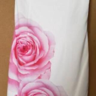 DaTuRa バラ柄タイトワンピ