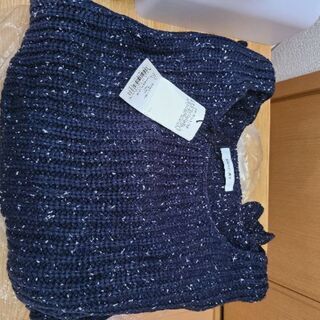 MOUSSY　ネイビーニット