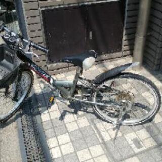２２インチ　子供用自転車　練習用に