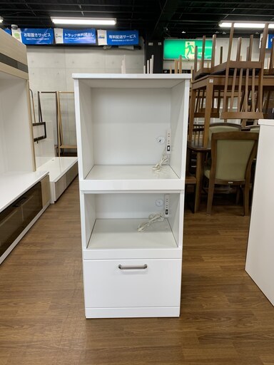 レンジ台　ホワイト　売場展開中！！！