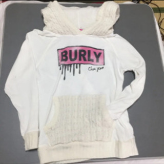 chu XXX  白パーカー