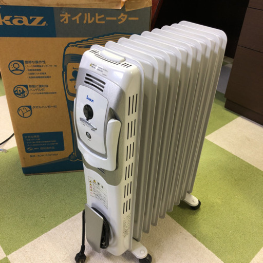 フォロー割10%値引きあり　Kaz オイルヒーター