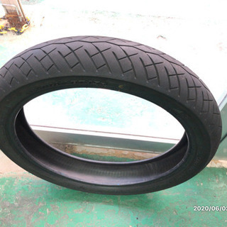 値下げ　　中古　ブリジストンBT45V 110/80/18 バリ...