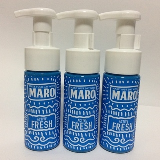 【3本セット】MARO グルーヴィー泡洗顔 アクティブフレッシュ