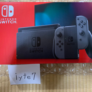 新品.新モデル:ニンテンドースイッチ(グレー)